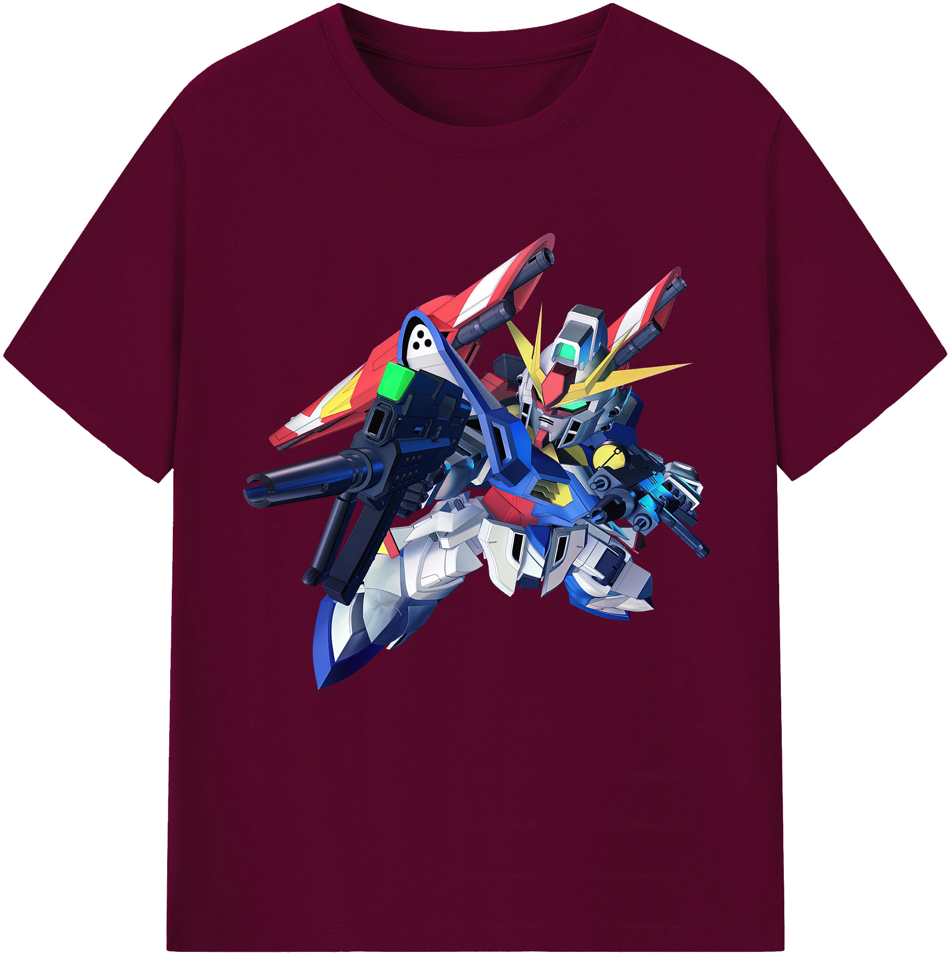 （画像用） 機動戦士ガンダム Mobile Suit Gundam レディースカジュアルプリントTシャツ（綿100％）